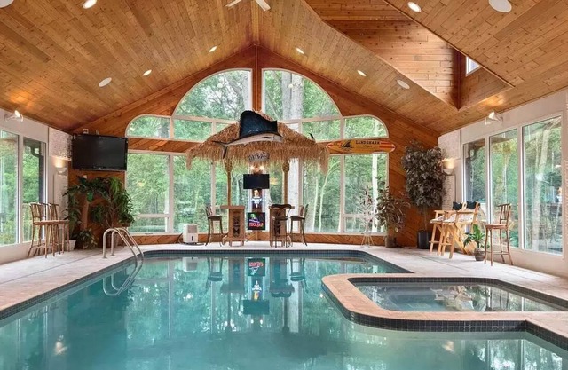 WOW! Indoor Pool. Near Beach. Massive Home. Great Times!