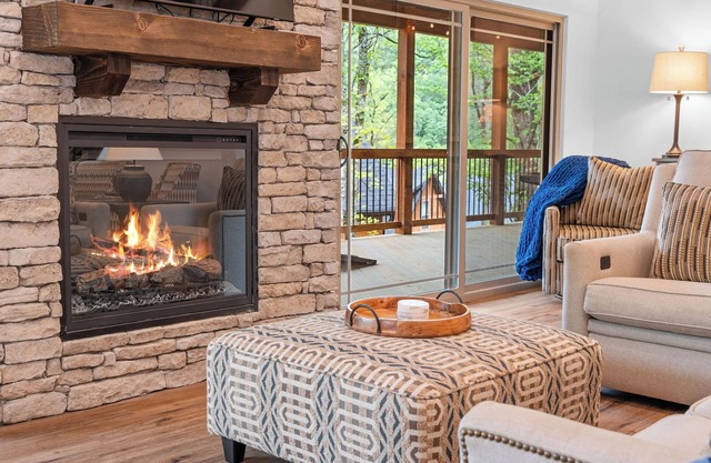 Wraparound Deck, Hot Tub + Resort-Size Pool | 3BR Cabin