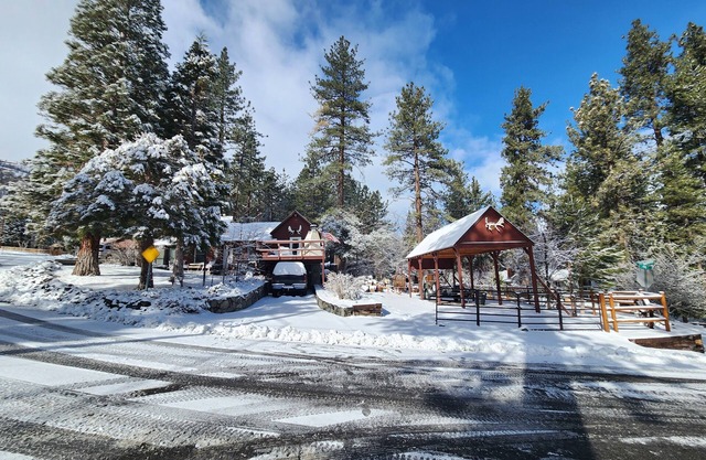 Charming 2-bedroom house in tranquil Wrightwood with AC, WiFi