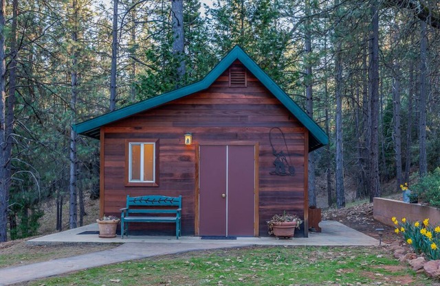 Yosemite Country Cabin - moderno y privada en un bosque. 209-878-0412