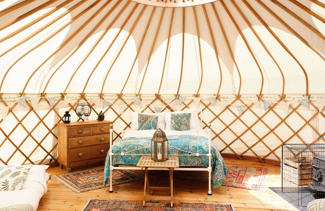 Yurts Cornwall - Tremeer Farm