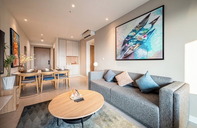 Zenity D1 3 bedrooms Apt Prime Location- Perfect for Family Gym, Pool
