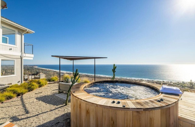 Luxe Malibu Retreat | Ocean Views, Hot Tub & Gym