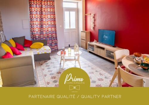 Cuisery Appartement | À La Motte Cinema, Park BY PRIMO C0NCIERGERIE