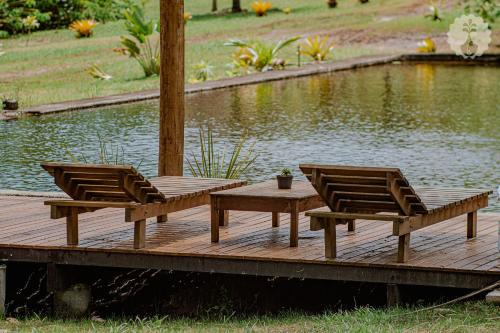 Serra Grande Hôtel | Águas de Maria Refúgio com Nascente e Lago Exclusivo- no centro de Serra Grande