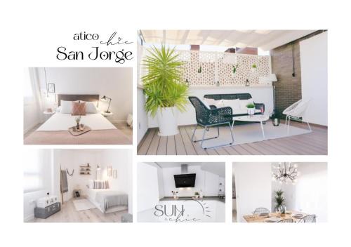 Santiago y Zaraiche Appartement | Ático Chic San Jorge