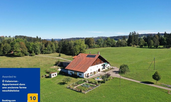 La Chaux-de-Fonds Appartement | Ô Valanvron - Appartement dans une ancienne ferme neuchâteloise
