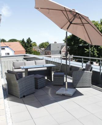 Grasberg Appartement | Über den Dächern von Grasbergs City