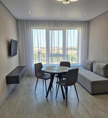 Vapnyarka Appartement | Апартаменти на Марсельській 62 в ЖК Острова, 1 спальня та кухня-студія