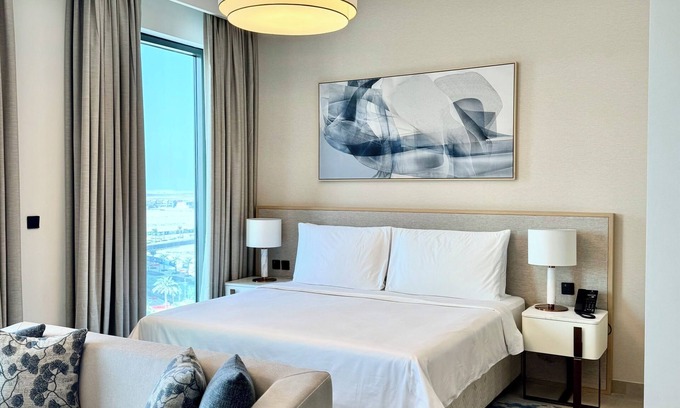 Muharraq Appartement | استوديو فاخر 5 نجوم في العنوان مراسي فيستا