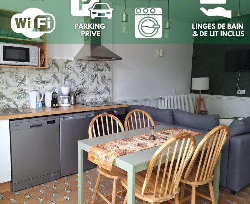Chateaubriant Appartement | ღ Pirates des Caraïbes - Parking, Terrasse, Wifi
