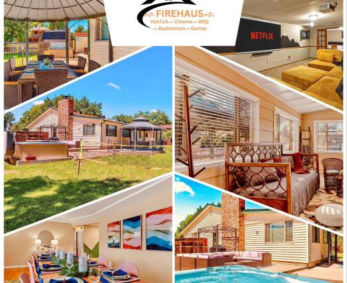 Northwest Arvada Maison | ᨒFIREHAUSᨒHotTubᨒCinemaᨒBBQᨒBadmintonᨒGames