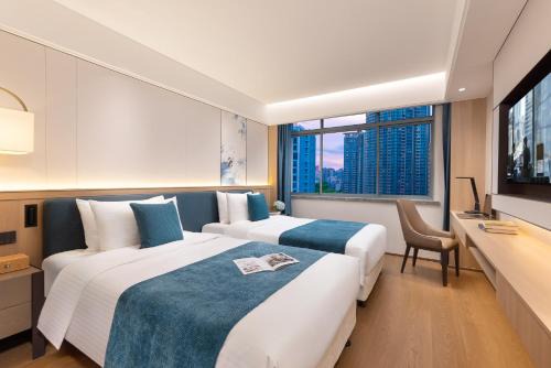 Liangxi District Appartement | 无锡奥克伍德城中酒店公寓