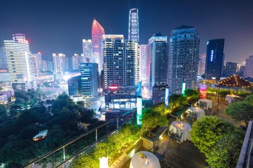 Jiang Bei Hôtel | 重庆江北观音桥高悦酒店地铁站店KaoYu Hotel
