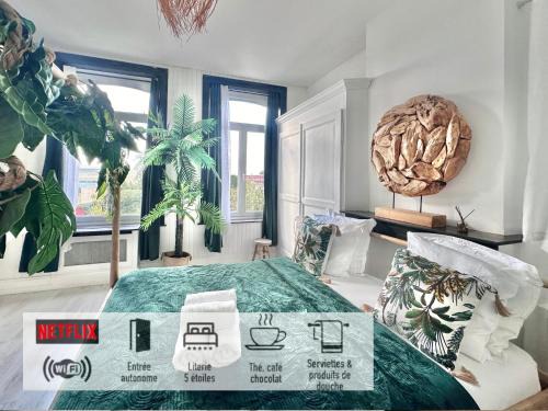Tourcoing Maison | 04 Tourcoing - ST BARTH Style Jungle ROOM