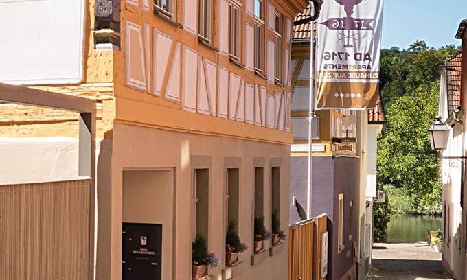Marktheidenfeld Appartement | #08 The TAUBENSCHLAG in ANNO DOMINI 1716