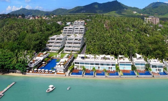 Rawai Station Balnéaire | Chambre 1 lit au condo au bord de l'eau / directe au bord de l'océan