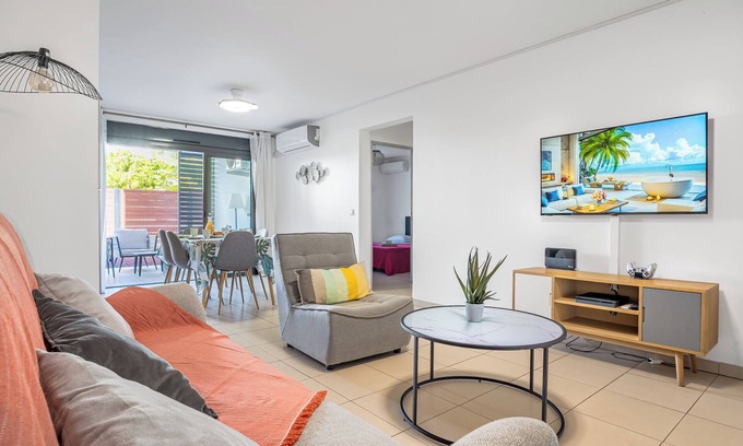 Etang Sale Les Bains Appartement | Appart 1 chambre à 50 metres de la plage