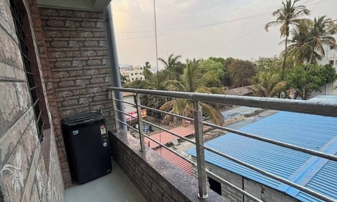Pune Lit Et Petit-Déjeuner | 1 bhk comfy stay 201