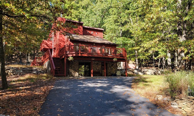 Sybertsville Chalet De Ski | 1 Block From Lake