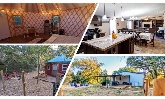 Elgin Maison | 1 House + 1 Yurt on 5 Acres