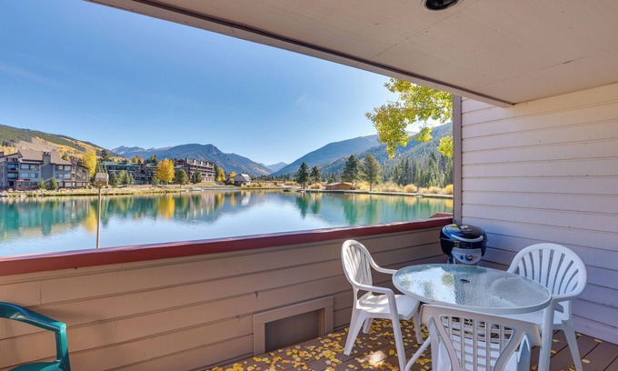 Lakeside Village Copropriété | 1 Mi to Keystone Ski Lift: Lakefront 4-Season Gem
