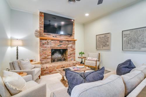 Starkville Maison | 1 Mi to Miss State Wremy Cottage with Deck and Yard