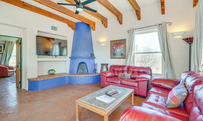 Tucson Maison | 1 Mi to Saguaro NP: Charming Tucson Casita