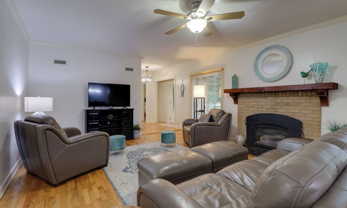Jay Maison | 7 Mi to Lake Eucha: Home w/ Game Room in Jay!