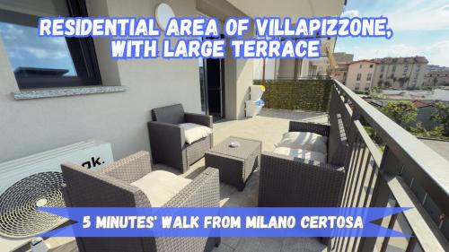 Villapizzone Appartement | 10 minutes from Fiera Milano with large terrace