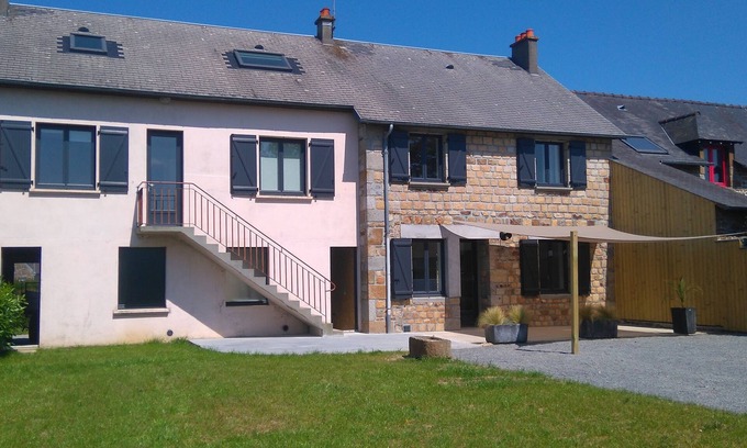Saint-Martin-des-Champs Maison | Gîte 10 personnes en baie du Mont Saint Michel