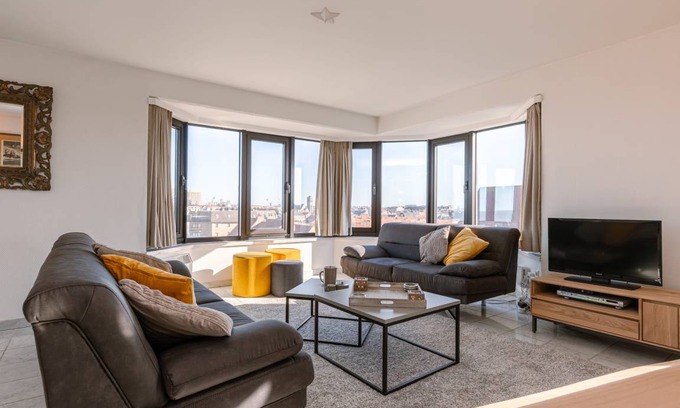 Mariakerke Appartement | 100 m² Appartement ∙ 3 chambres ∙ 6 personnes