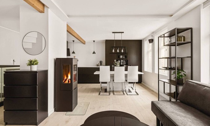 Bergen City Centre Appartement | 100m to Bryggen I Lux Feeling & Private Patio
