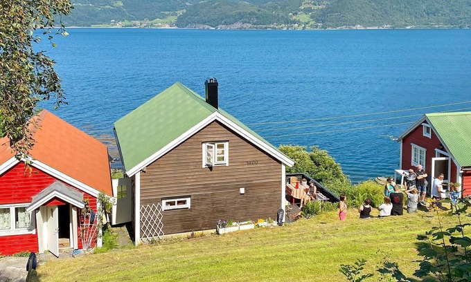 Torheim Maison | Maison de vacances pour 11 a Davik-By Traum