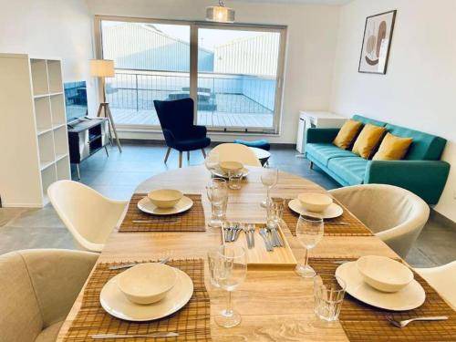 Bonnevoie Appartement | 110 m² Appartement ∙ 2 chambres ∙ 6 personnes