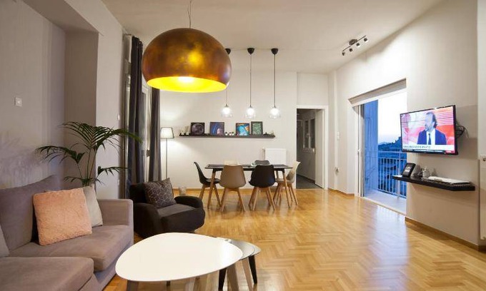 Pangrati Appartement | 110 m² Appartement ∙ 3 chambres ∙ 6 personnes