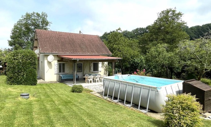 Burosse-Mendousse Maison | 110 m² Gîte ∙ 3 chambres ∙ 6 personnes