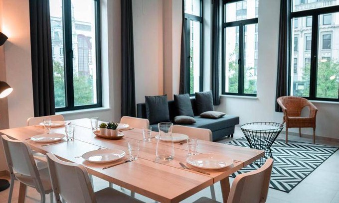 Statiekwartier Appartement | 112 m² Appartement ∙ 2 chambres ∙ 11 personnes