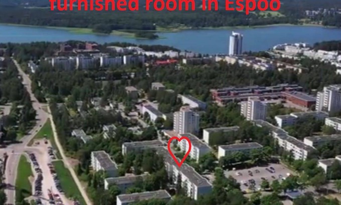 Espoo Station Balnéaire | 116 m² Chambre privée ∙ 1 chambre ∙ 1 personne