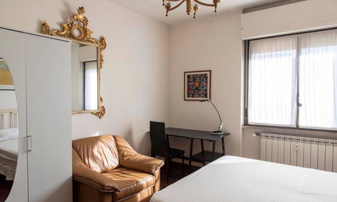 Zona XXIV Fonte Ostiense Station Balnéaire | 120 m² Chambre privée ∙ 1 chambre ∙ 1 personne