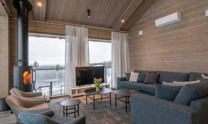 Pyhatunturi Appartement | 136 m² Résidence de tourisme ∙ 4 chambres ∙ 19 personnes