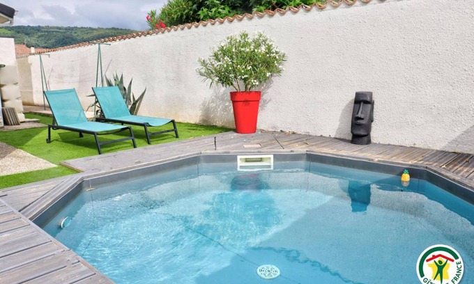 La Roche-de-Glun Maison | 141 m² Gîte ∙ 4 chambres ∙ 9 personnes