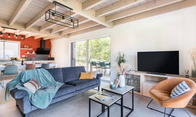 Jongieux Maison | 148 m² Gîte ∙ 4 chambres ∙ 12 personnes