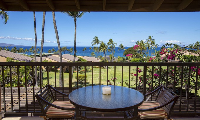 Wailea Copropriété | 14D Vue panoramique sur l'océan, magnifique coucher de soleil tous les soirs. Le meilleur à Ekahi!