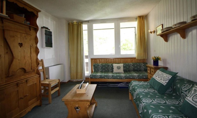 Le Lavachet Appartement | 20m du centre station, Rez-de-chaussée, balcon, télévision, casier à ski, 24m², Tignes