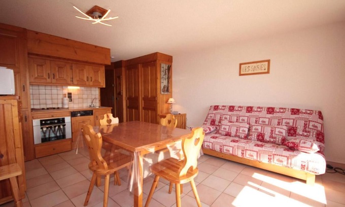 Les Saisies Appartement | A 150m de las pistas de esquí, 1.o piso, vista pistas, balcón, local para esquís, 34m², Les Saisies