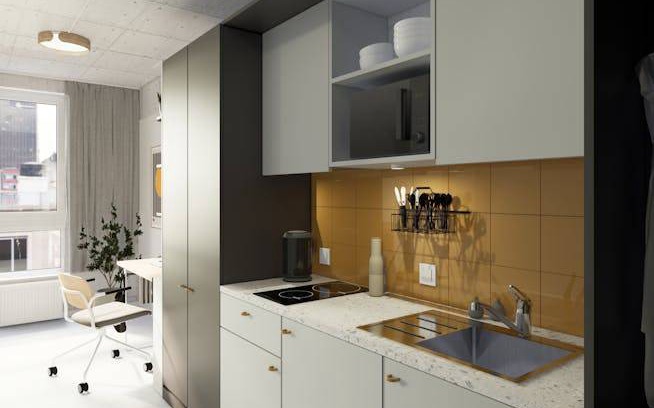 Krakow Station Balnéaire | 16 m² Chambre privée ∙ 1 chambre ∙ 1 personne