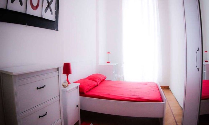 Zona Risorgimento Station Balnéaire | 160 m² Chambre privée ∙ 1 chambre ∙ 1 personne