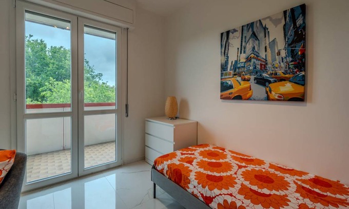 Milan Station Balnéaire | 160 m² Chambre privée ∙ 1 chambre ∙ 4 personnes