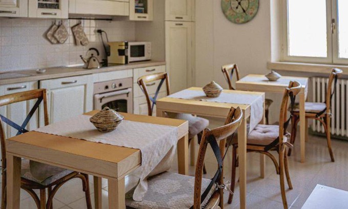 San Nicola Lit Et Petit-Déjeuner | 18 m² Chambre d'hôtes ∙ 3 personnes